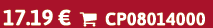 17.19 €  CP08014000