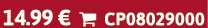 14.99 €  CP08029000