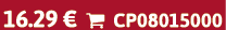 16.29 €  CP08015000