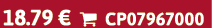 18.79 €  CP07967000