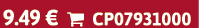 9.49 €  CP07931000