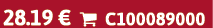 28.19 €  C100089000