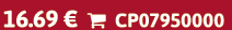 16.69 €  CP07950000
