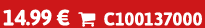 14.99 €  C100137000