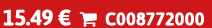 15.49 €  C008772000