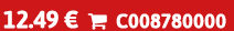 12.49 €  C008780000