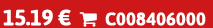 15.19 €  C008406000