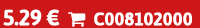 5.29 €  C008102000