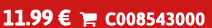 11.99 €  C008543000