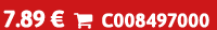 7.89 €  C008497000