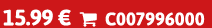 15.99 €  C007996000