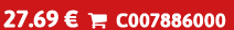 27.69 €  C007886000