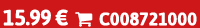 15.99 €  C008721000