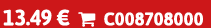13.49 €  C008708000