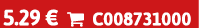 5.29 €  C008731000