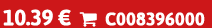 10.39 €  C008396000