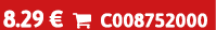 8.29 €  C008752000
