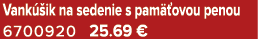 Vank ik na sedenie s pam  ovou penou 6700920 25.69 €