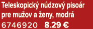 Teleskopick n dzov  piso r pre mu ov a  eny, modr  6746920 8.29 €