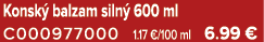 Konsk balzam siln  600 ml C000977000 1.17 €/100 ml 6.99 €
