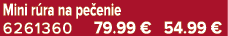 Mini r ra na pe enie 6261360 79.99 € 54.99 €