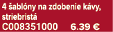 4 abl ny na zdobenie k vy, striebrist  C008351000 6.39 €