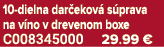 10 dielna dar ekov s prava na v no v drevenom boxe C008345000 29.99 €