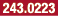 243.0223